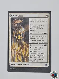 MTG - AFR - Cleric Class - 6 - NM - Image 3