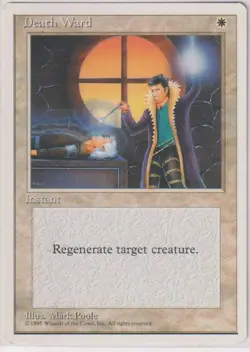 Death Ward - 5th Edition Core Set - Magic the Gathering MTG LP - Image 1