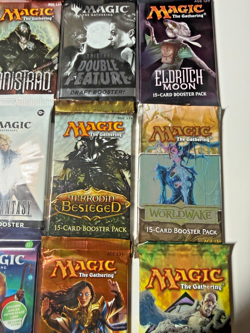 MTG RARE! Sealed Booster PackS Lot (9) MTG, Lord of the Rings Kamigawa Kaldheim - Image 3