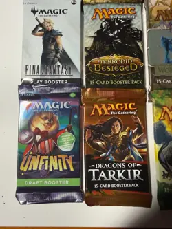 MTG RARE! Sealed Booster PackS Lot (9) MTG, Lord of the Rings Kamigawa Kaldheim - Image 5