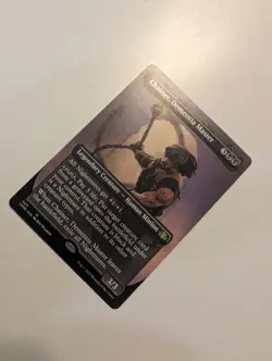 MTG - Chainer, Dementia Master (Borderless)-Dominaria Remastered NM/M Condition - Image 2