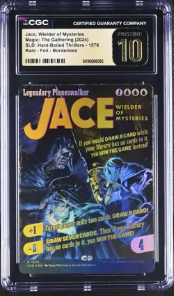 JACE, WIELDER OF MYSTERIES Secret Lair Foil Rare CGC Pristine 10 MTG [NOS] - Image 1