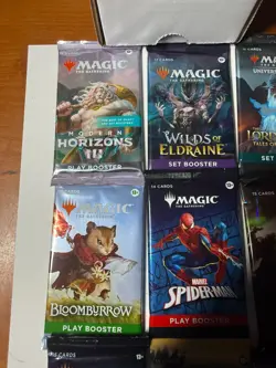 MTG RARE! Sealed Booster PackS Lot (9) MTG, Lord of the Rings Kamigawa Kaldheim - Image 2