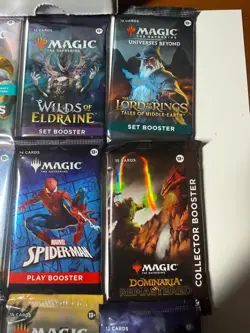 MTG RARE! Sealed Booster PackS Lot (9) MTG, Lord of the Rings Kamigawa Kaldheim - Image 3