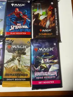 MTG RARE! Sealed Booster PackS Lot (9) MTG, Lord of the Rings Kamigawa Kaldheim - Image 4