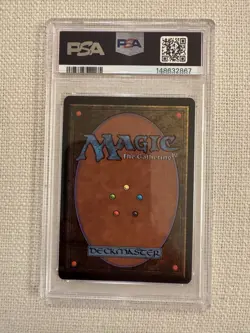 Holy Strength Magic the Gathering MTG Beta PSA 5 - Image 2