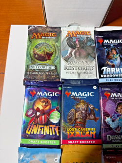 MTG RARE! Sealed Booster PackS Lot (9) MTG, Lord of the Rings Kamigawa Kaldheim - Image 2