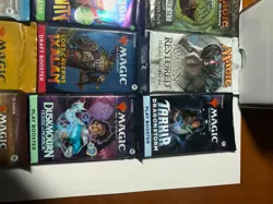 MTG RARE! Sealed Booster PackS Lot (9) MTG, Lord of the Rings Kamigawa Kaldheim - Image 3