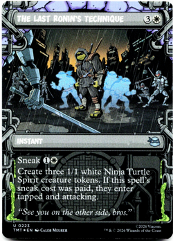 The Last Ronin's Technique (SHOWCASE FOIL) - [Teenage Mutant Ninja Turtles] MTG - Image 3