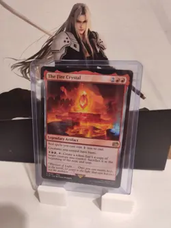 MTG Final Fantasy The Fire Crystal x1 Legendary Red Artifact NM/M - Image 1