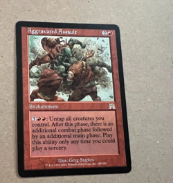 Aggravated Assault - Onslaught - MTG - Magic the Gathering - Image 2
