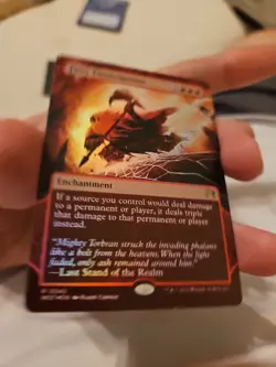 Fiery Emancipation Wilds of Eldraine: Enchanting Tales Foil - Image 2