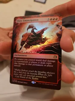 Fiery Emancipation Wilds of Eldraine: Enchanting Tales Foil - Image 3