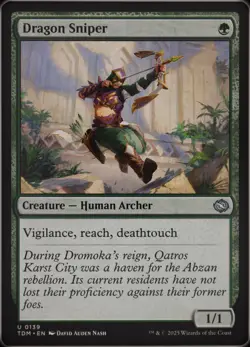 MTG Tarkir Dragonstorm - Dragon Sniper - Regular - Image 1