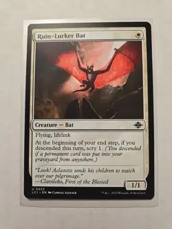 Ruin-Lurker Bat - Lost Caverns of Ixalan - LP - Uncommon - Creature - MTG - Image 1