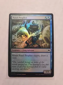 Pond Prophet (Foil) - Bloomburrow - LP - Common - Creature - MTG - Image 1