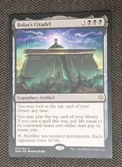 Bolas’s Citadel RARE War Of The Spark *PACK FRESH* MTG - Image 1