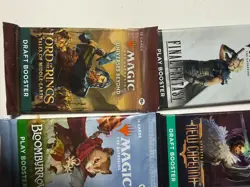 MTG RARE! Sealed Booster PackS Lot (9) MTG, Lord of the Rings Kamigawa Kaldheim - Image 5