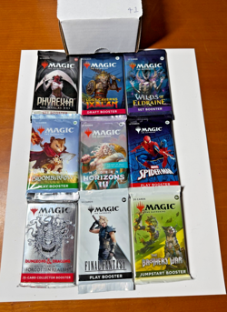 MTG RARE! Sealed Booster PackS Lot (9) MTG, Lord of the Rings Kamigawa Kaldheim - Image 1