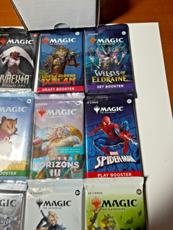 MTG RARE! Sealed Booster PackS Lot (9) MTG, Lord of the Rings Kamigawa Kaldheim - Image 3