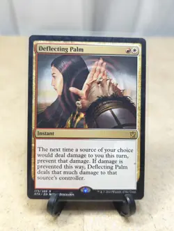 Deflecting Palm 2014 Magic: The Gathering Khan's Of Tarkir Set 173/269 - Image 1