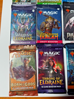 MTG RARE! Sealed Booster PackS Lot (9) MTG, Lord of the Rings Kamigawa Kaldheim - Image 5