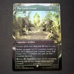The Earth Crystal (Borderless) Final Fantasy Foil - Image 1