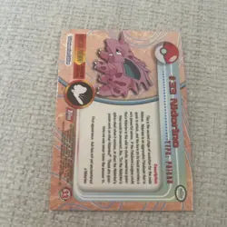 #33 Nidorino, Pokemon TCG Red Logo Topps TV Animation Edition, Reg, NM - Image 2