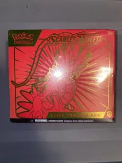 Pokemon TGC Scarlet and Violet Elite Trainer Box ETB Koraidon NEW FACTORY SEALED - Image 1
