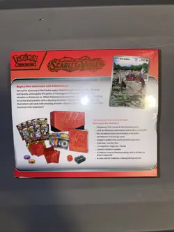 Pokemon TGC Scarlet and Violet Elite Trainer Box ETB Koraidon NEW FACTORY SEALED - Image 2
