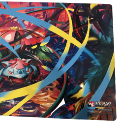Pokemon 2025 Mega Venusaur Exclusive League Cup Champion Playmat - Image 3