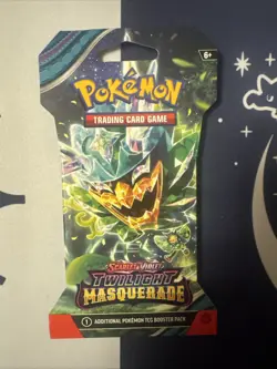 Pokemon Scarlet & Violet Twilight Masquerade Sleeved Booster Pack - Image 1