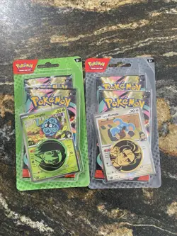Pokemon 2-Pack Blister Ascended Hero’s Lot Larry’s Komala & Erika’s Tangela 2x - Image 1