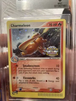 Pokemon Charmeleon 99/97 2003 EX Dragon Holo STATE CHAMPIONSHIPS BGS 9 MINT - Image 2