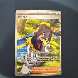 2024 Pokemon Twilight Masquerade Kieran Holo 206/167 Full Art NM - Image 1