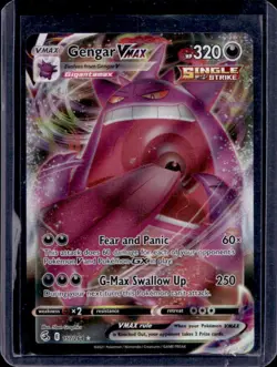 2021 Pokemon SWSH Fusion Strike Gengar VM #157/264 - Image 1