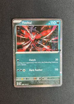 Yveltal - 088/132 - EB Games - Stamped Promo - Pokemon Card - LP - Image 1