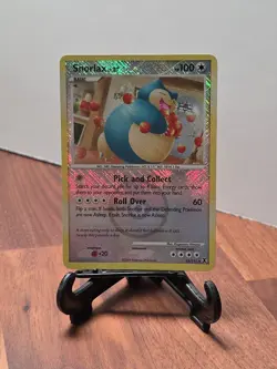 2009 Pokemon Snorlax Holo Rare *CROSS HATCH* 33/111 League Promo A - Image 3