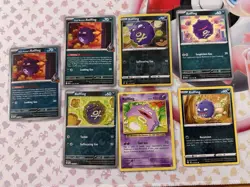Pokemon TCG Koffing 7 Card Lot from Multiple Sets - Image 1