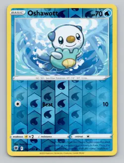 Reverse Holo Oshawott 041/189 Common SWSH10: Astral Radiance Pokemon - Image 1
