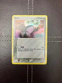 Pokemon TCG - Aron - 44/100 - EX Crystal Guardians - LP Reverse Holo (2006) - Image 1