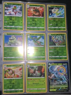 Pokemon TCG Shining Fates Complete Master Set NM-M Condition w/ Promos & Binder - Image 2