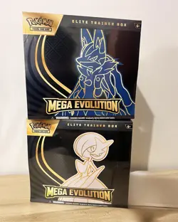 ✅ Pokemon TCG Mega Evolution Elite Trainer Box ETB Pair Set of 2 ETB - Image 1