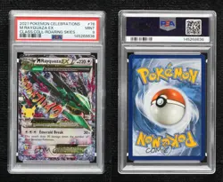 Mega Rayquaza EX Pokemon Celebrations Classic Collection #76/108 PSA 9 MINT - Image 3