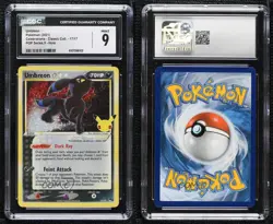 Umbreon Star (POP Series 5) Holo Pokemon Celebrations Classic Collection CGC 9 - Image 3