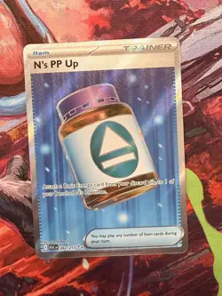 N's PP Up 262/217 Full Art Ultra Rare Pokemon Ascended Heroes ENGLISH NM - Image 1