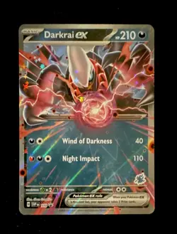The Pokemon Company Darkrai ex Battle Academy 2024 Holo Rare 110 210HP - Image 1