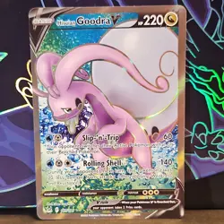 Pokemon TCG Hisuian Goodra V 187/196 Lost Origin Ultra Rare Full Art Holo 220 HP - Image 1