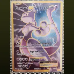 POKEMON XY EVOLUTIONS MEWTWO EX 103/108 FULL ART ULTRA RARE NEAR MINT - Image 1