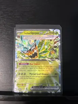 Pokemon TCG: Twilight Masquerade - Teal Mask Ogerpon EX - 025/167 - Image 1